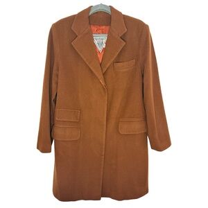 Vintage Marvin Richards wool & cashmere coat - size 8 - Made in USA